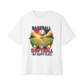 Baseball and Softball My Happy Place Unisex Shirt - Sports Mom & Dad Gift